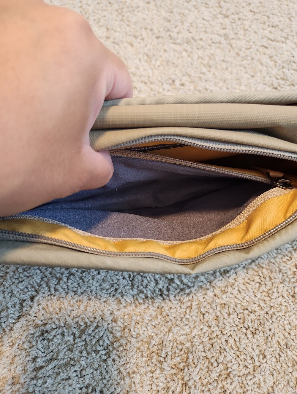 Bellroy Sling Mini Bag In Lunar - Picture 5 of 9